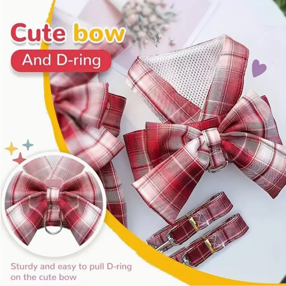 Dog Harness And Leash Set